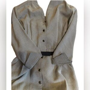 Elegant Gray Women's Dress